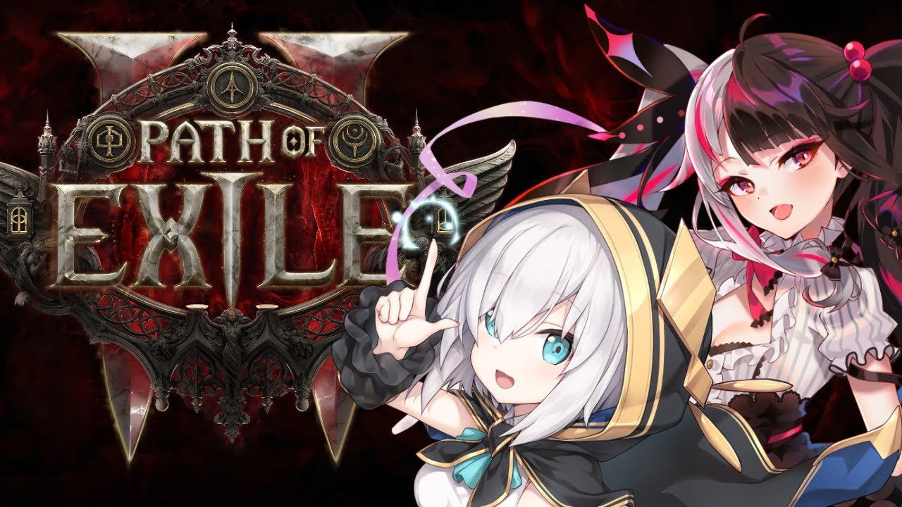 #08【 Path of Exile 2 】第三章  1デス×５００円貯金(ごはんだい)　よるみんと【アルス・アルマル/にじさんじ】
