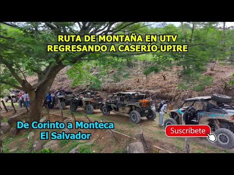 Finalizando La Ruta En UTVs, Viajando de Corinto a Upire en Nueva Esparta La Unión, El Salvador. 