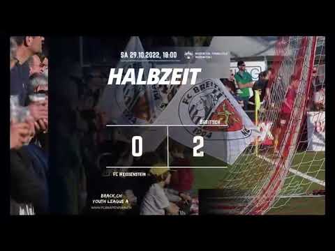 Highlights: Fc Weissensteim - Fc Breitenrain 1:4 / Youth League A, 29.10.2022.