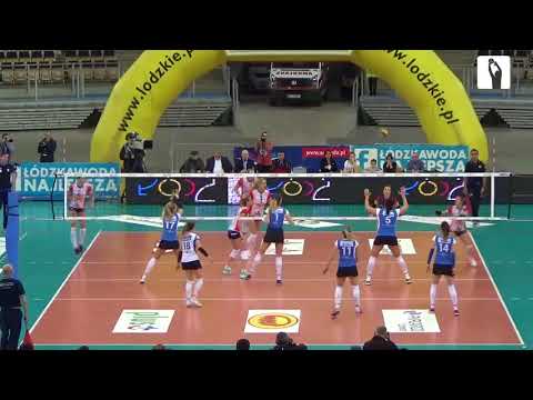[Polish Women's Volleyball League] Grot Budowlani Łodź - Enea PTPS Piła 3:0 HIGHLIGHTS