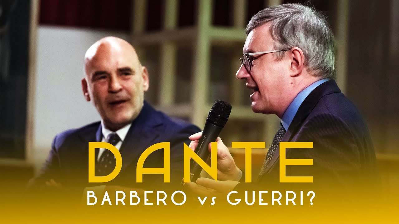 Alessandro Barbero in dialogo con Giordano Bruno Guerri  racconta Dante al Festival della Bellezza