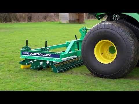 NEW GreenTek Quattro Quick 4 in 1 Pitch Groomer