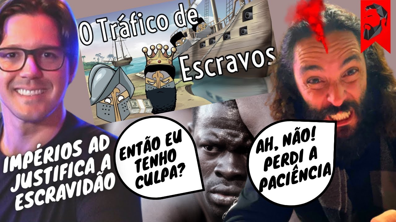 FALSO CANAL DE HISTÓRIA CULPA AFRICANOS PELA ESCRAVIZAÇÃO COLONIAL | REACT AO IMPÉRIOS AD