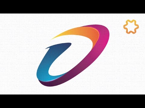 Water Drop Logo Design Tutorial With Different color every layer Adobe illustrator tutorial