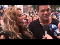 Katie Price Leandro Penna At Total Recall UK Premiere A