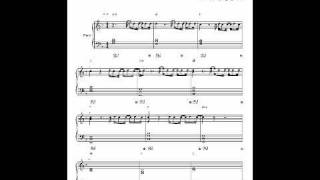 This Time JDiggz Neverending White Lights Piano sheet music accompaniment