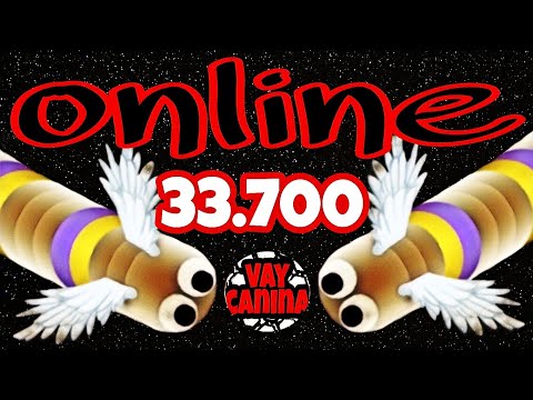 33.700 ☆ Online Slitherio PRO Gameplay 2021