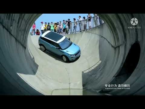 Range Rover Evoque Skate Park Stunt - Exterme Driving Challenge