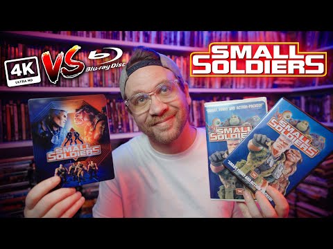 SMALL SOLDIERS 4K vs Blu-Ray!