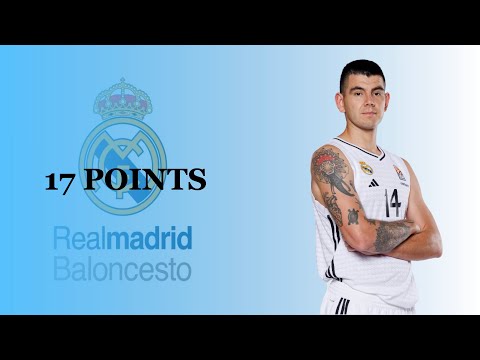 Gabriel Deck Highlights 17 Pts vs. ASVEL 24/25 Season