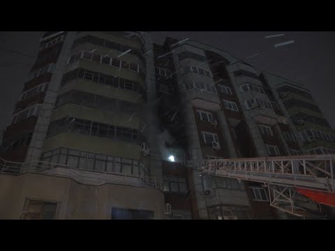 93-летний дедуля отравился на пожаре