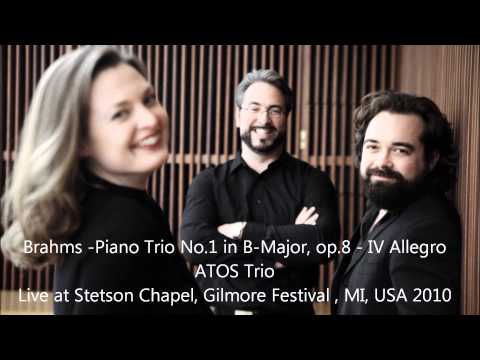 Brahms - Piano Trio in B-Major,op.8 - IV Allegro - ATOS Trio
