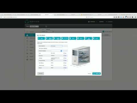 Accelerite Rovius Cloud Creation Demo