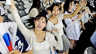 한국 치어리더가 한일전을 관중석에서 응원해 본다면? 