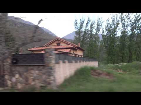 Leon - Spain. Driving around the province of Leon into some canyons