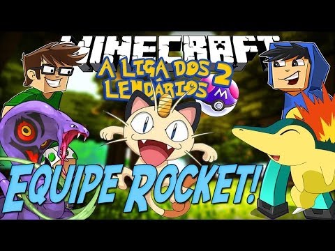 Minecraft: Liga dos Lendários 2 - Equipe Rocket! [2]
