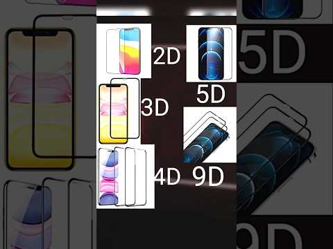 Tempered Glass का मतलब 2D 3D 11D क्या होता है ? #smartphone #tech #technology #gadgets #ytshorts