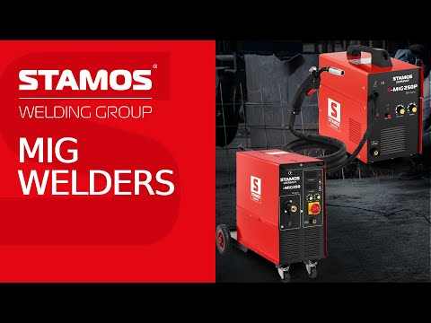 video - MIG/MAG Welding Machine - 250 A - 400 V - duty cycle 60% - with cart