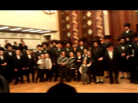 Krula rabbi dancing with his son by furshpeel