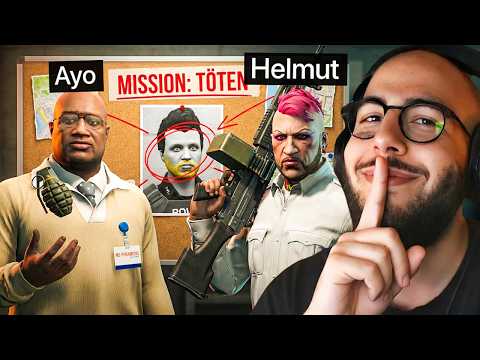 Ayo und Helmut planen einen Anschlag auf die Polizei