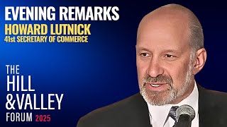 Howard Lutnick, US Secretary of Commerce | Hill & Valley Forum 2025 Closing Remarks