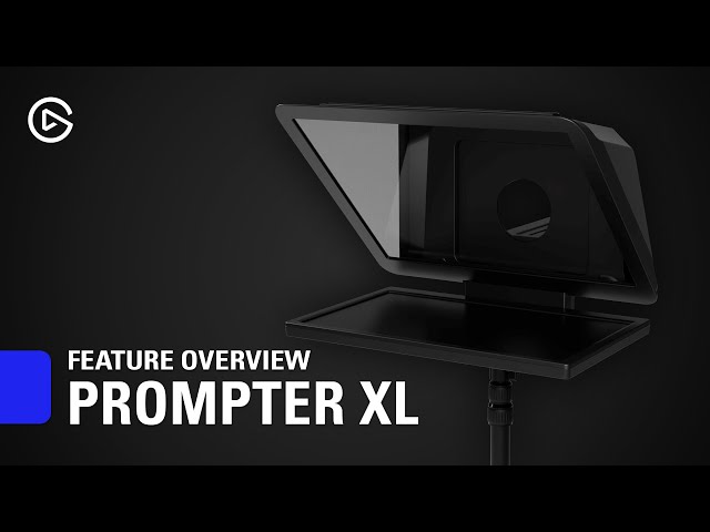 Teleprompteur elgato Prompter XL 15,6" FHD 600 nits USB-C ecran amovible video