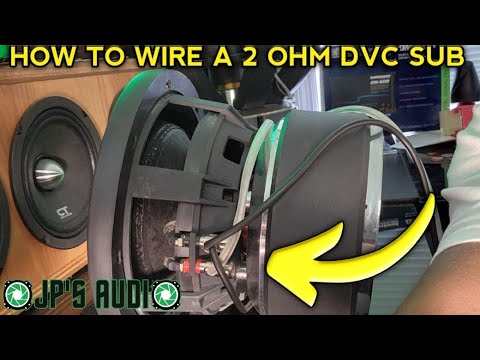 how to wire a dual voice coil 2 ohm subwoofer : dvc 2ohm sub