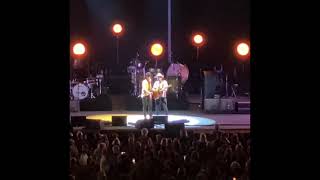 Brandi Carlile Concert “Sound of Silence” sung by the Hanesworth twins-Forest Hills Stadium 7-23-21