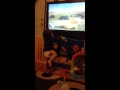 Bentley Watching Teletubbies