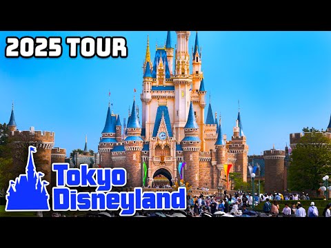Tokyo Disneyland 2025 - Walkthrough & Rides [4K POV]