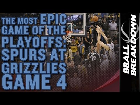 The Most EPIC Game Of The 2017 NBA Playoffs Yet: Spurs At Grizzlies Game 4