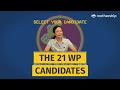 GE2020 The 21 WP Candidates In One Liners