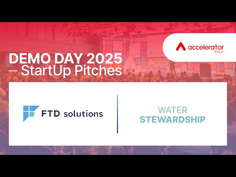 FTD Solutions | 100+ Accelerator Demo Day – Split View (Presenter + Deck)