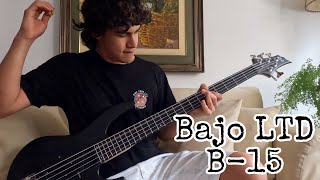 Video thumbnail for ¡Mi primer BAJO! - LTD B-15 (Test) by Rodri Ds Music
