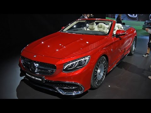 2017 Mercedes-Maybach S650 Cabriolet First Look - 2016 LA Auto Show
