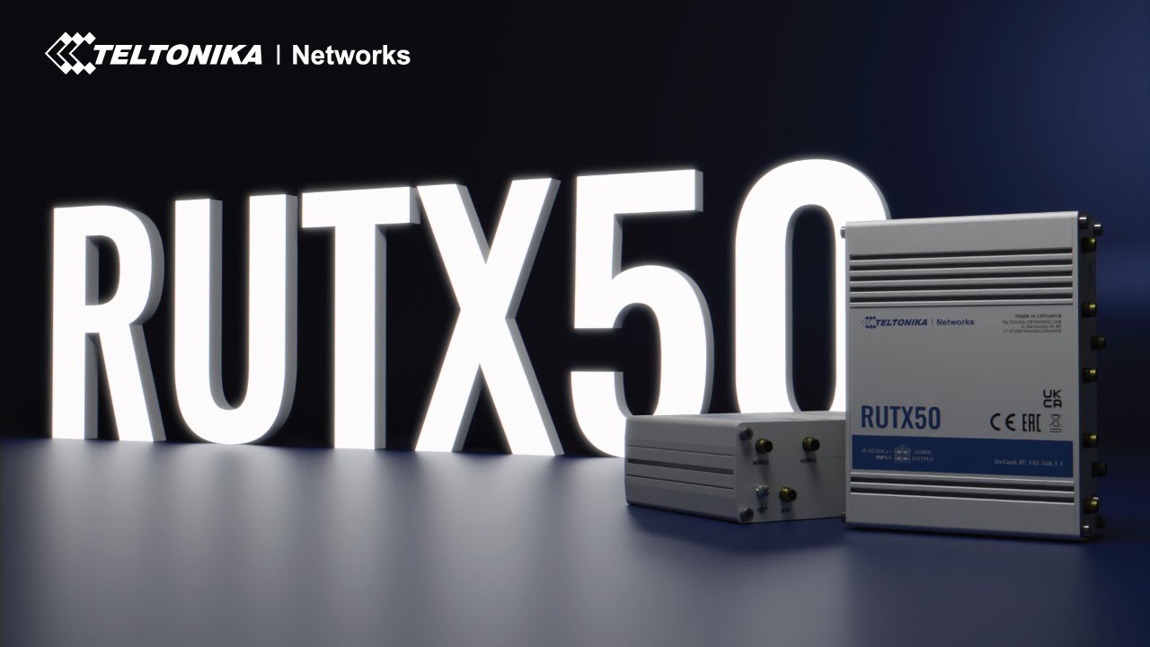 Teltonika Routeur industriel LTE RUTX50 5G, WiFi-5, 5x GE LAN