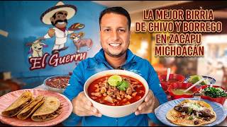 LA MEJOR BIRRIA DE CHIVO Y BORREGO DE ZACAPU MICHOACAN ¡BIRRIA EL GUERRY!