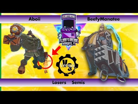 Flynn's Arcade 083 Losers Semis - Aboii (Potemkin) VS BeefyManatee (Goldlewis) Guilty Gear Strive