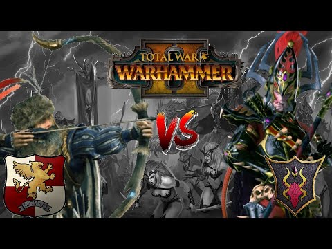 RAKARTH MEETS MARKUS WULFHART | New FLC Lord | Empire vs Dark Elves Total War Warhammer 2