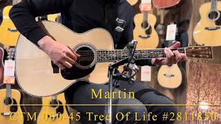 Video thumbnail for 【売約済み】〔新品〕Martin CTM 000-45 Tree of Life #2811850【極上の鳴りと豪華絢爛なルックス】 by クロサワ楽器池袋店アコースティック館
