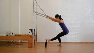 Agachamento com o Magic Circle no Wall