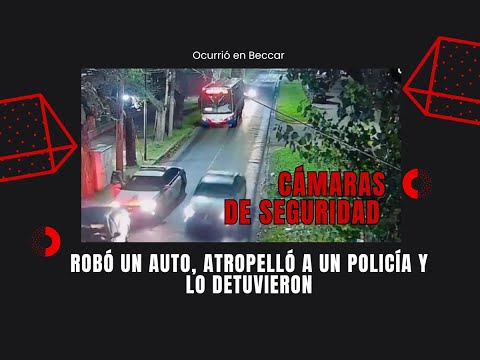 San Isidro: robó un auto, atropelló a un policía y lo detuvieron