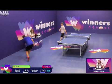 WINners League 04.08.21 Chugai Sergei - Tveritinov Roman 17:30