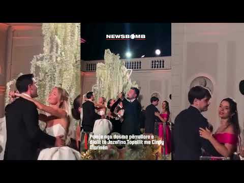 Pamje nga dasma përrallore e djalit të Jozefina Topallit