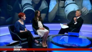 Kate Middleton Lookalike Gabriella Douglas interviewed by BBC World video