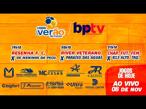 COPA VERÃO COSTA RICA 2022 - JOGOS 08 NOV 2022