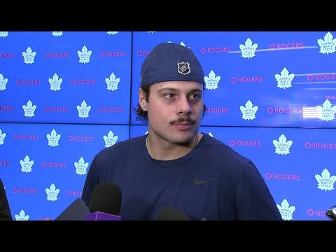 Maple Leafs Morning Skate: Auston Matthews - October 29, 2019