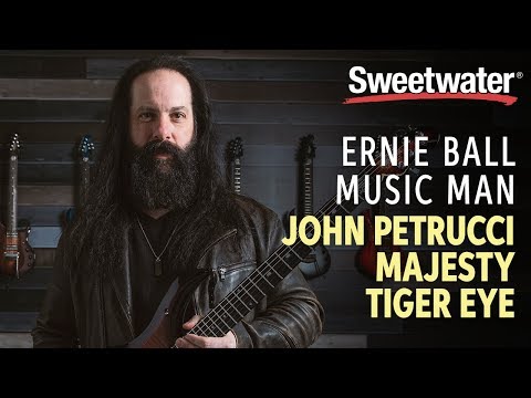 Ernie Ball Music Man Majesty 6 BFR Tiger Eye image 10