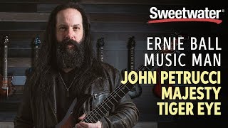 Video thumbnail for Ernie Ball Music Man John Petrucci Majesty Tiger Eye Guitar Overview by Sweetwater