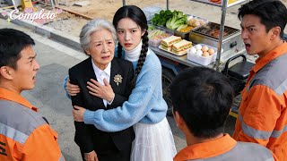 Marginais assediam rica senhora,corajosa vendedora se levanta p/ protegê-la—é a mãe do CEO,Amor!